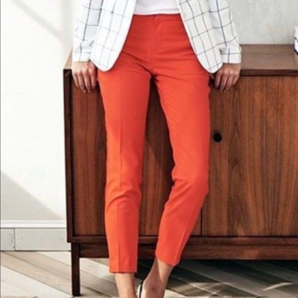 Ann Taylor LOFT | Sz 6P Women's Marisa Skinny Ankle Pant | Red | Size: Petite S